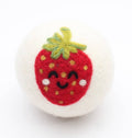 Fruits: Eco Wool Dryer Balls Fair Trade: Strawberry