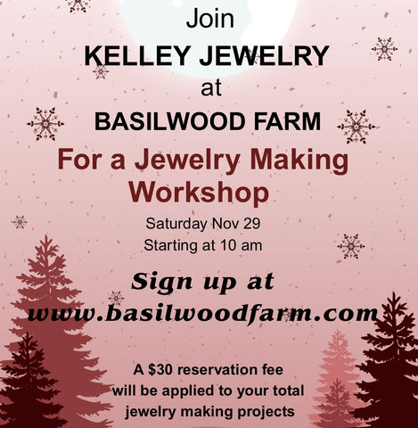 Jewelry Making Workshop with Kelley