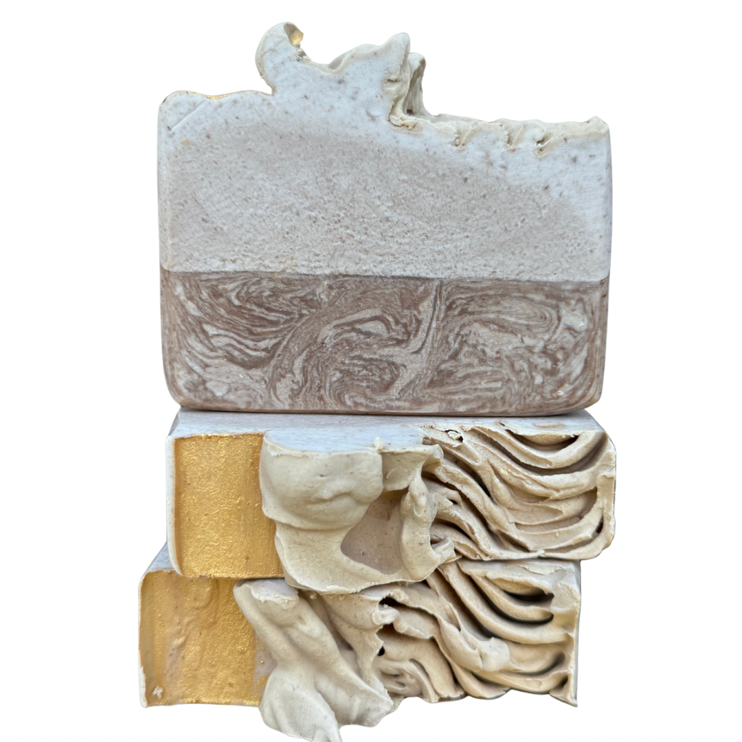 Velvet Goat Milk Soap – Handcrafted Bar by Basilwood Farm – Holiday Edition