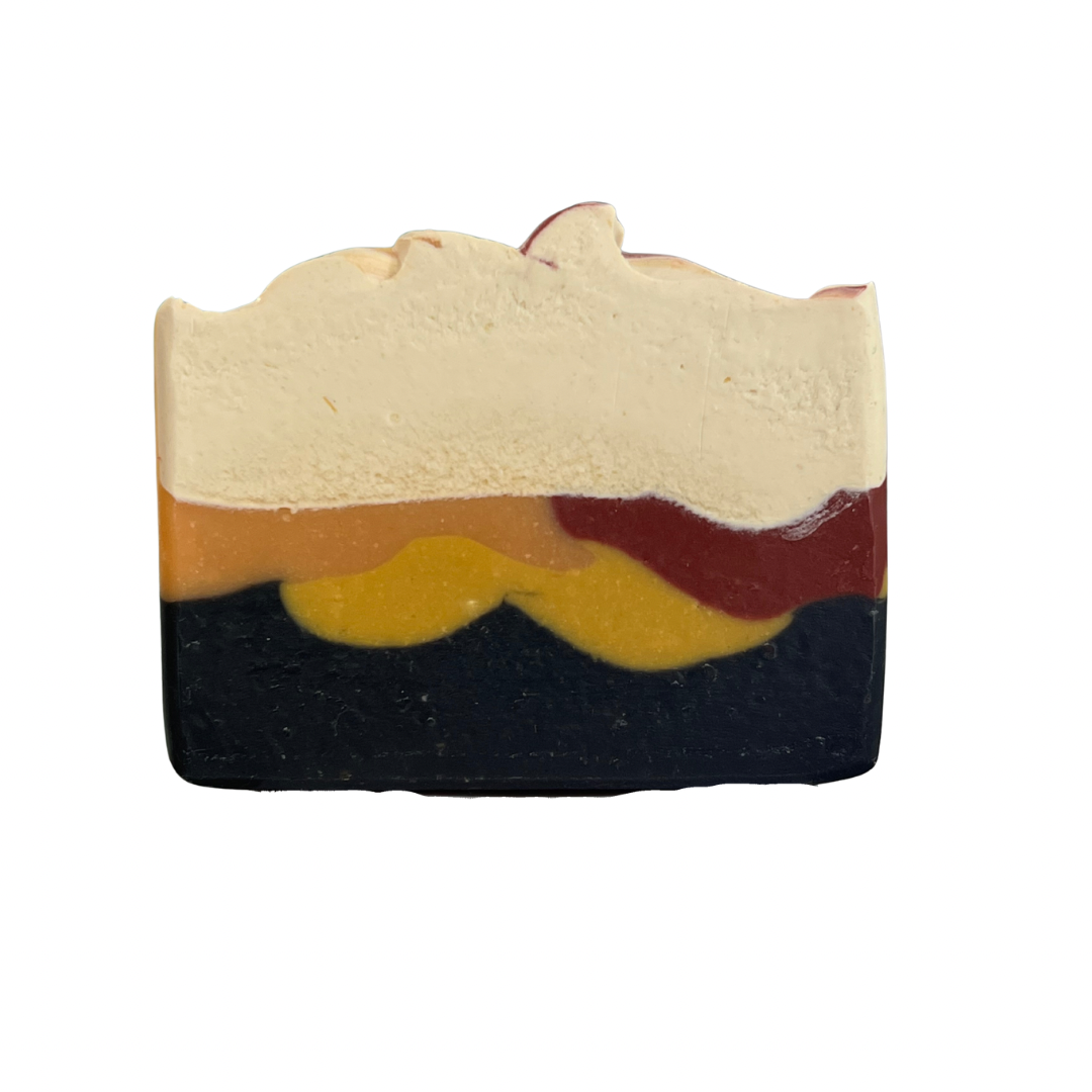 Sedona Spice Handcrafted Goat Milk Soap Bars by Basilwood Farm.