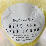 Dead Sea Salt Scrub + Goat's Milk